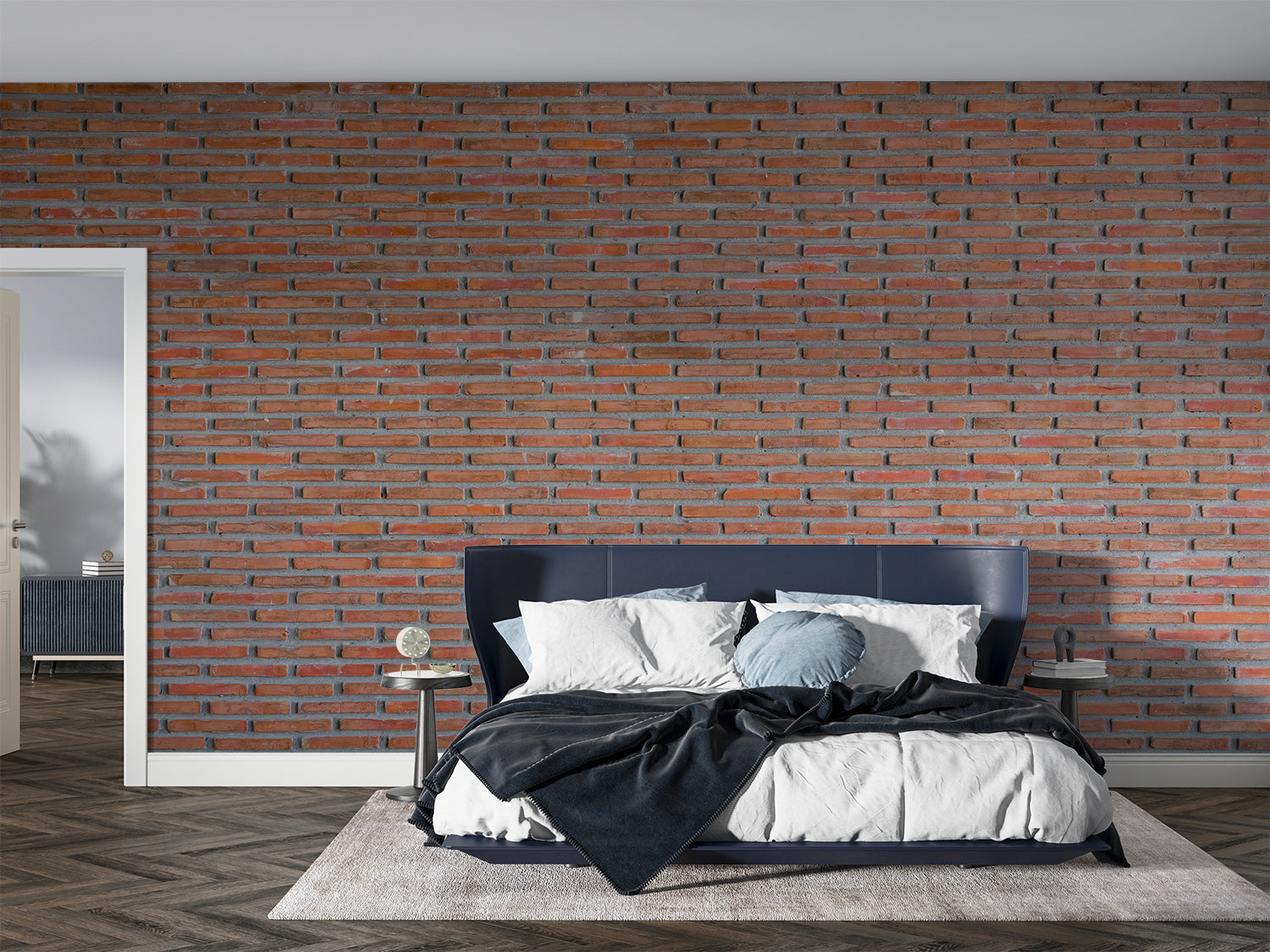 Mur En Papier Peint Brique