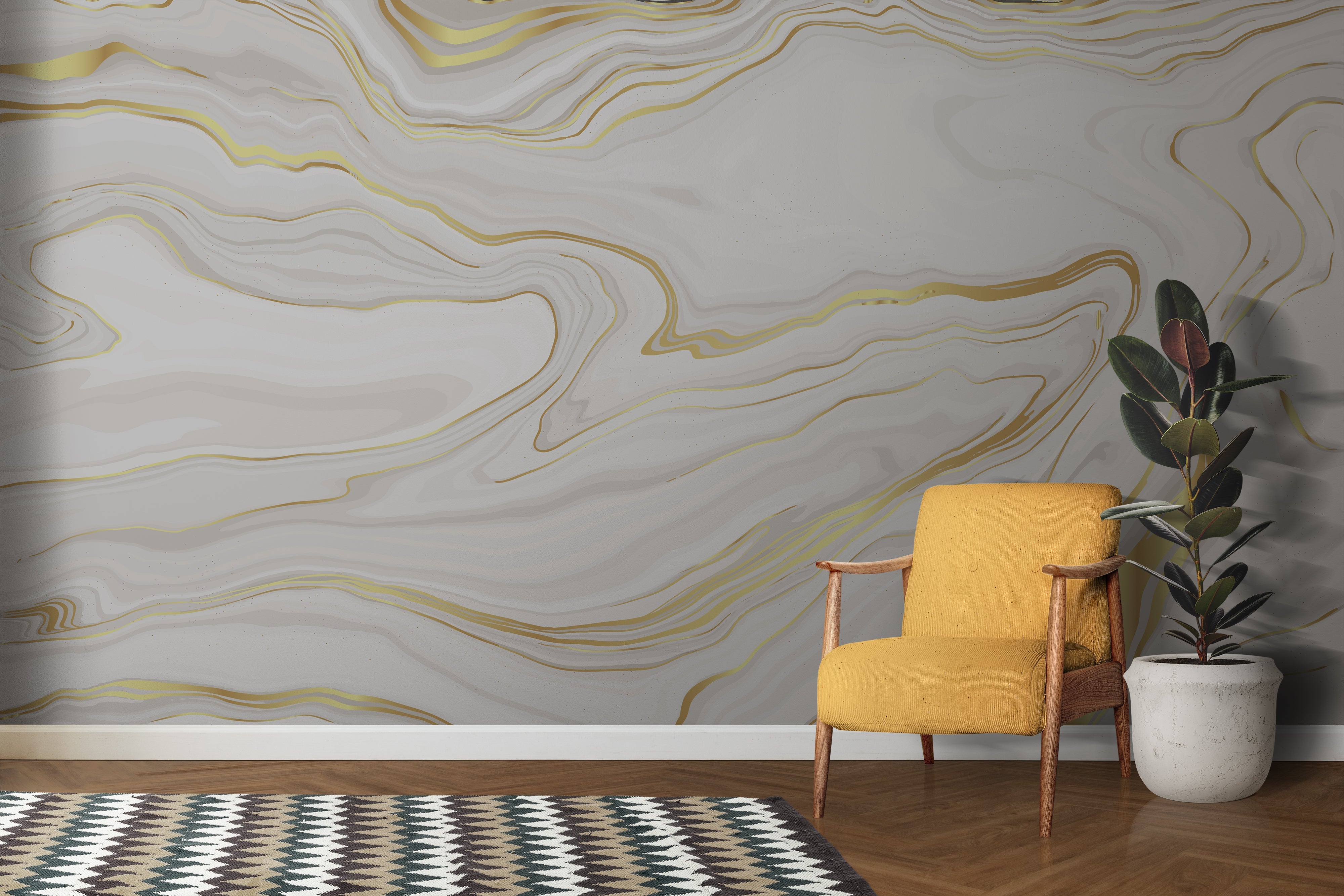 Papier Peint En Marbre