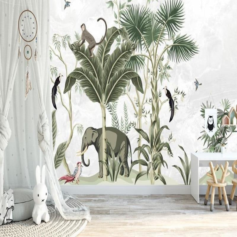 Papier Peint Animaux Vintage