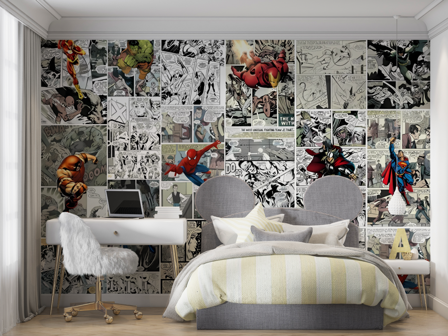Marvel-Comics-Hintergrundbild