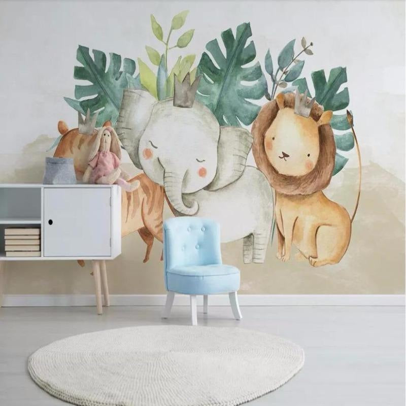 Papier Peint Chambre Animaux