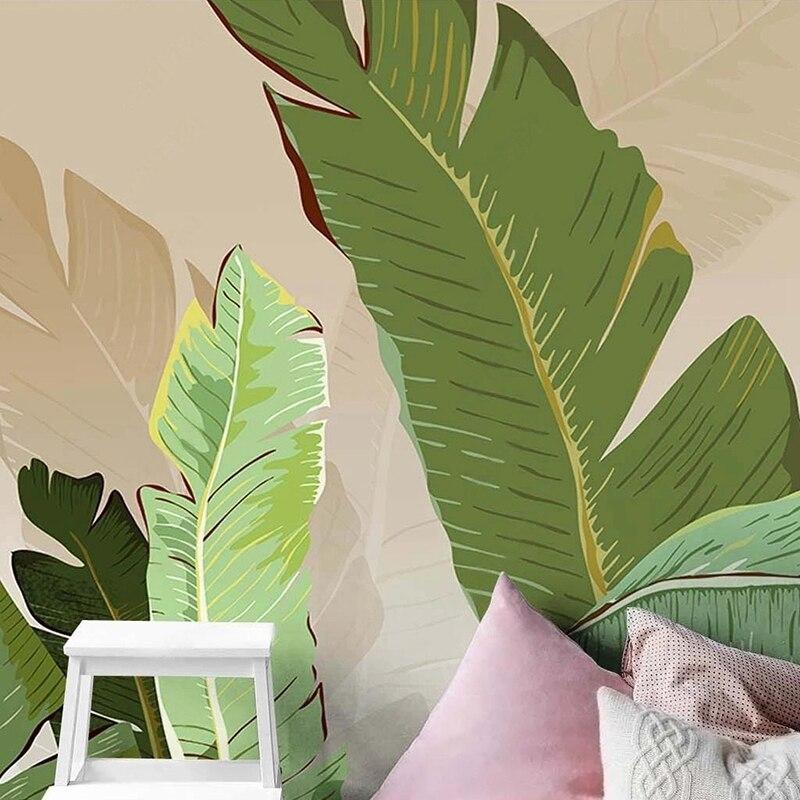 Papier Peint Grand Feuillage