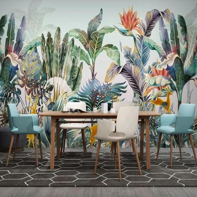 Papier Peint Tropical Chic