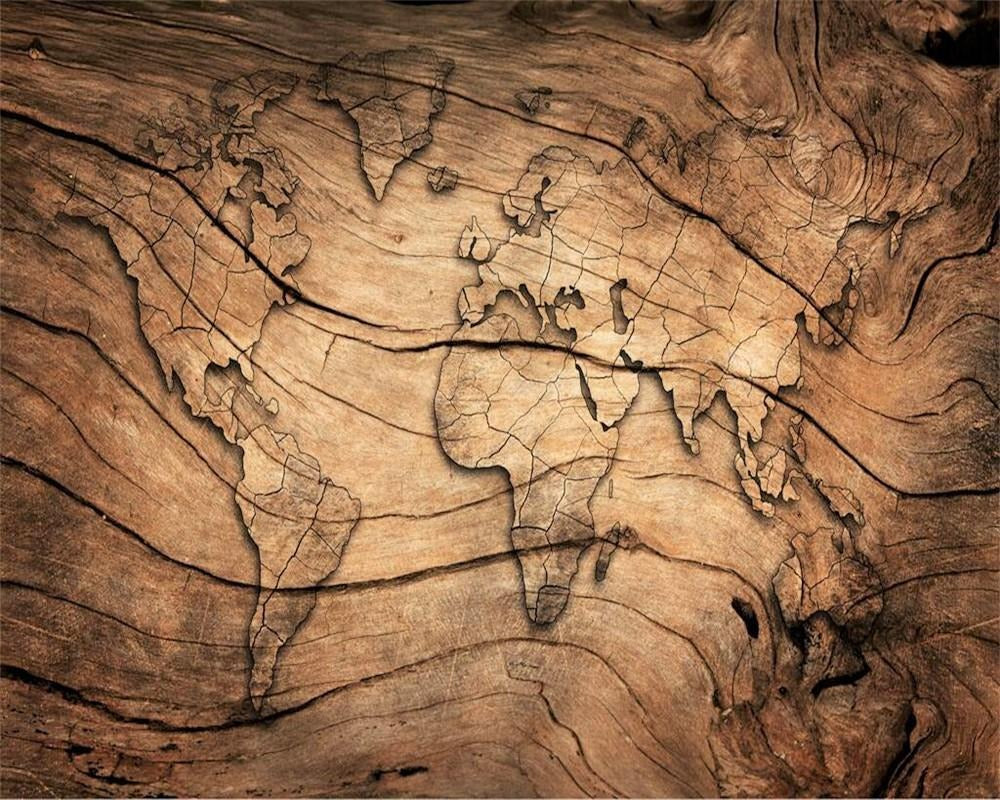 Tapisserie Murale Mappemonde