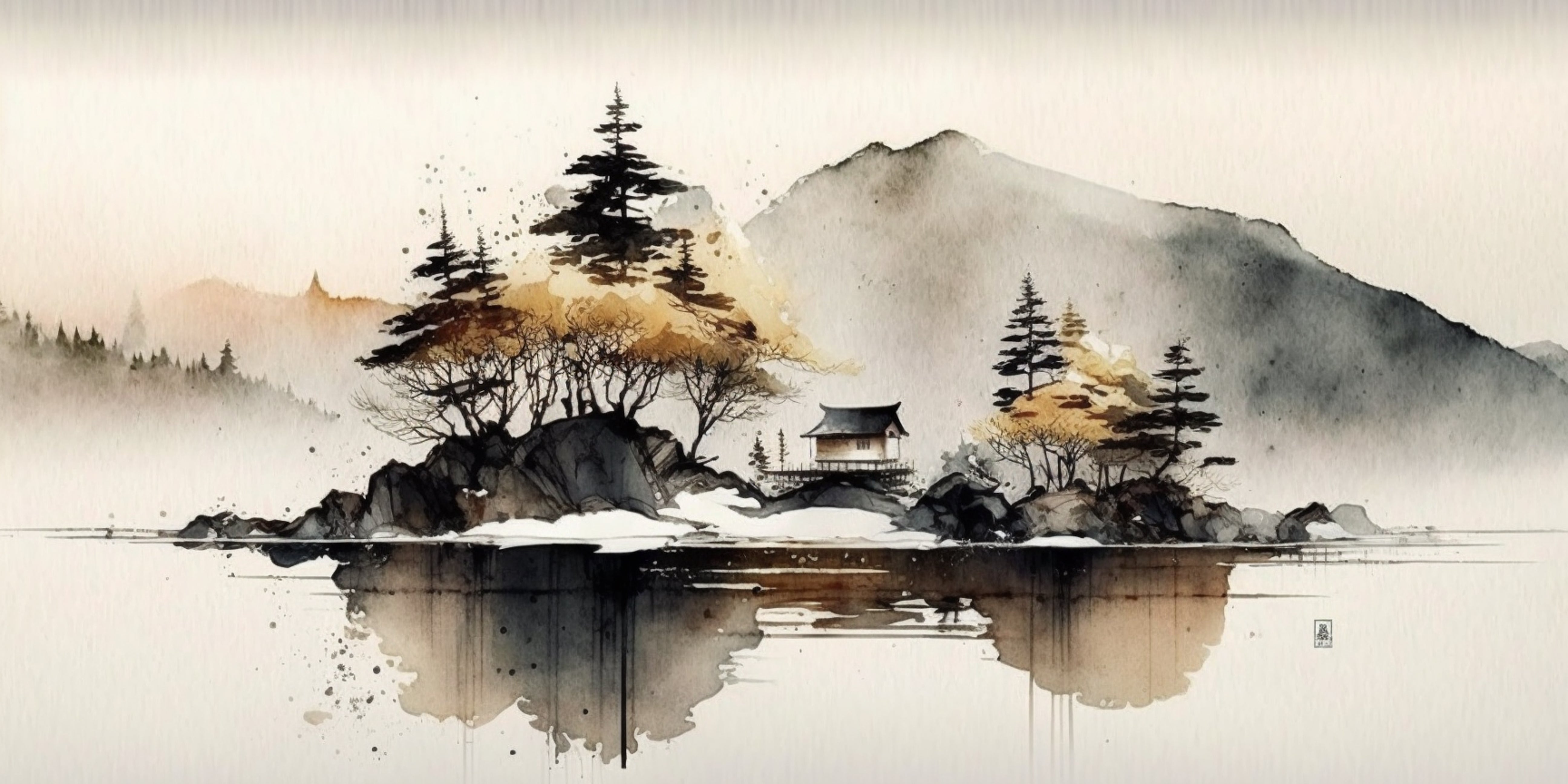 Papier Japonais Mural