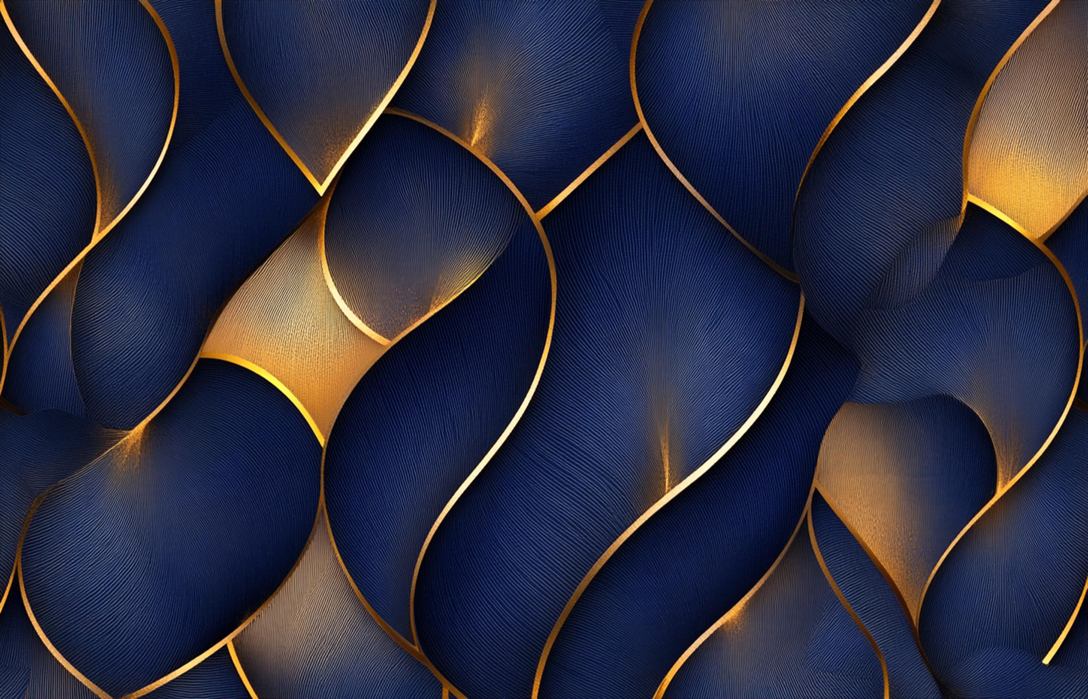 Sfondo 3D blu
