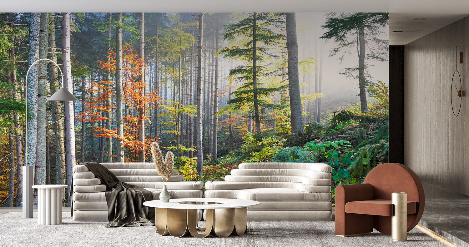 Papier Peint 3D Foret