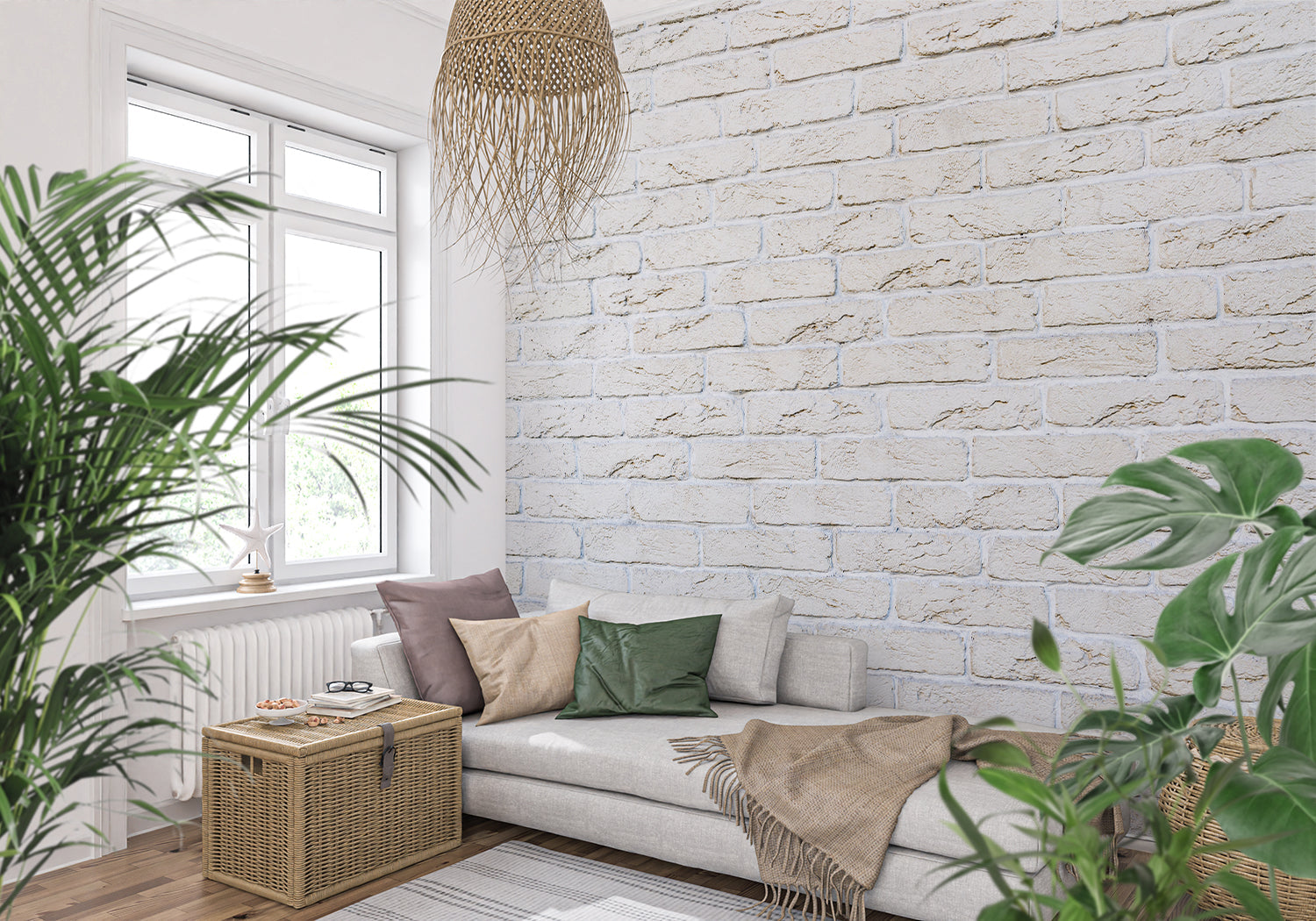 Papier Peint Brique Chambre