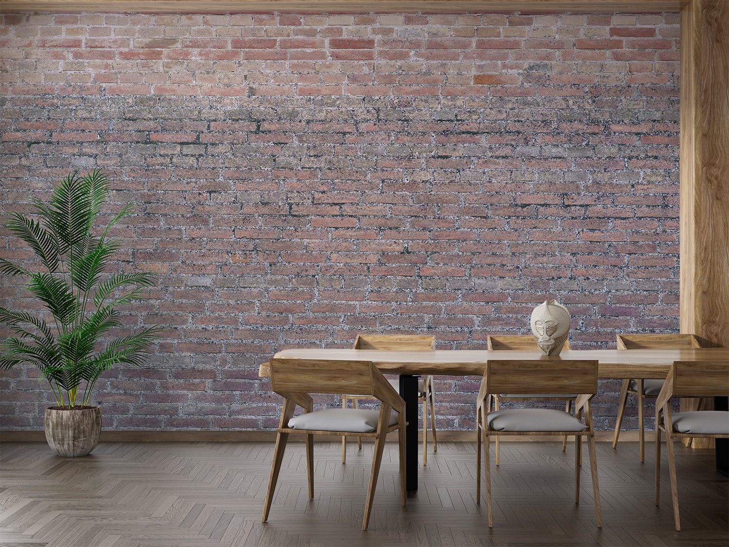 Papier Peint Brique Salon