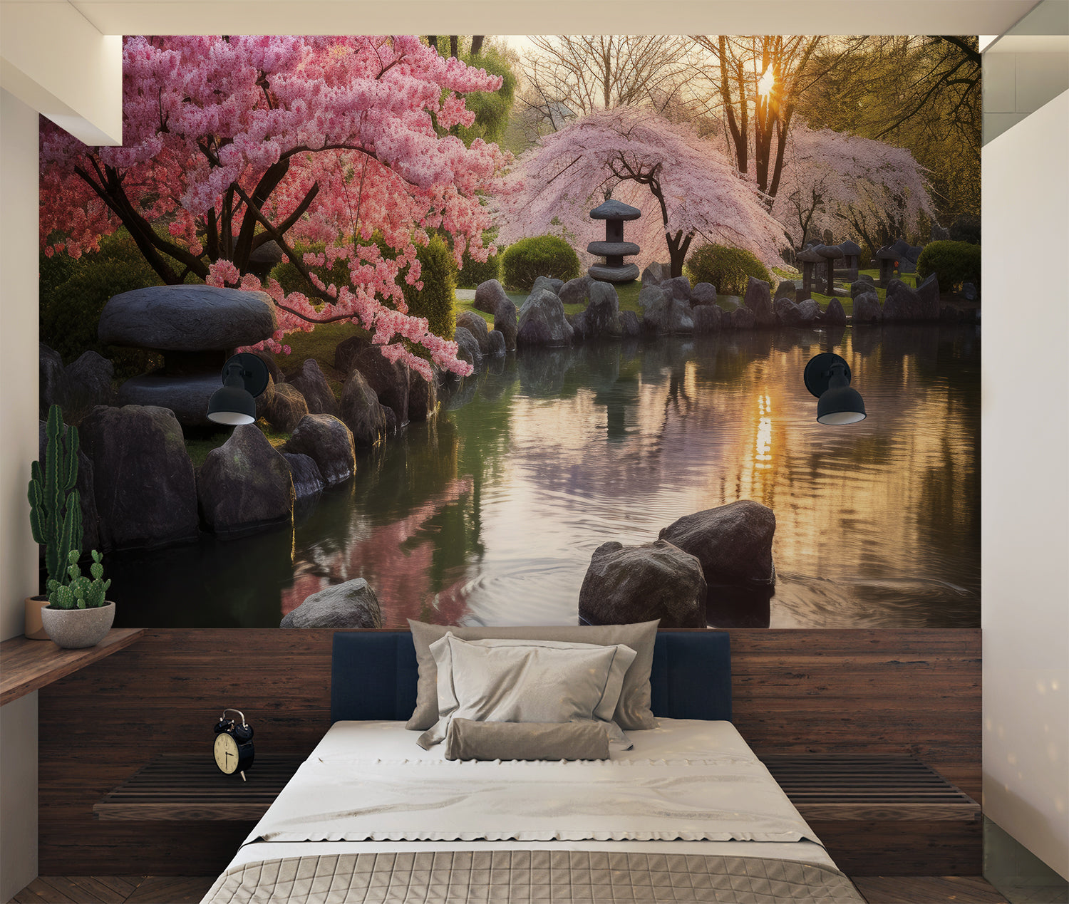 Papier Peint Cerisier Japonais