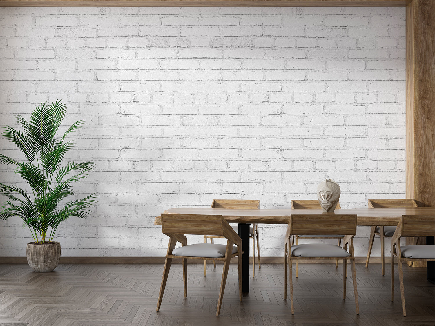 Papier Peint Effet Brique Loft