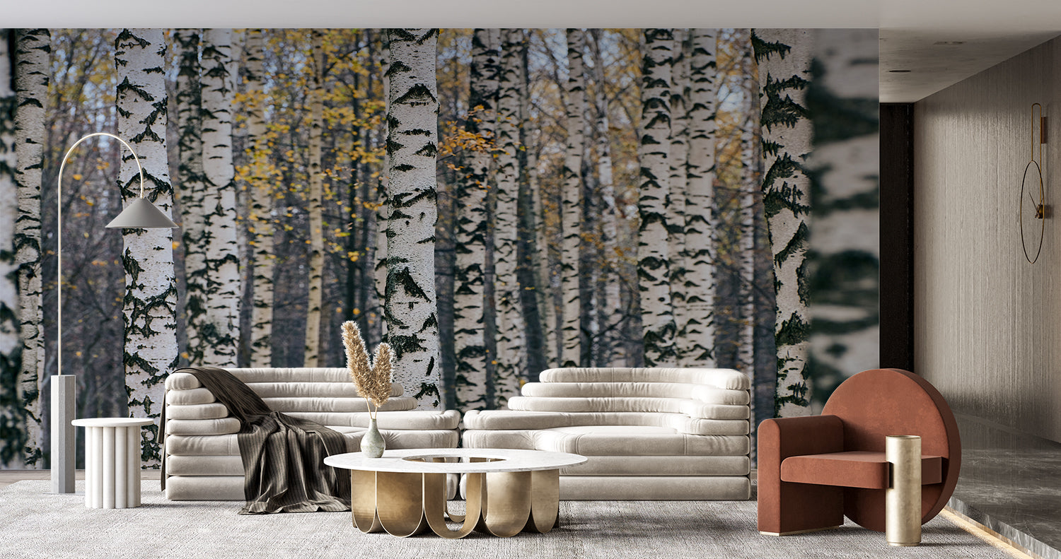 Papier Peint Effet Foret