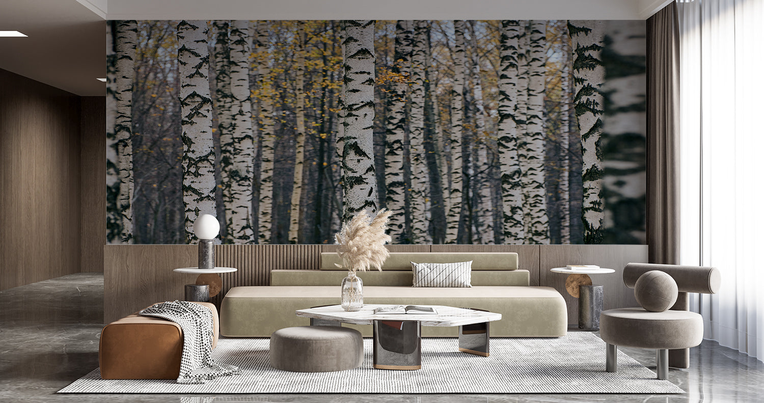 Papier Peint Effet Foret