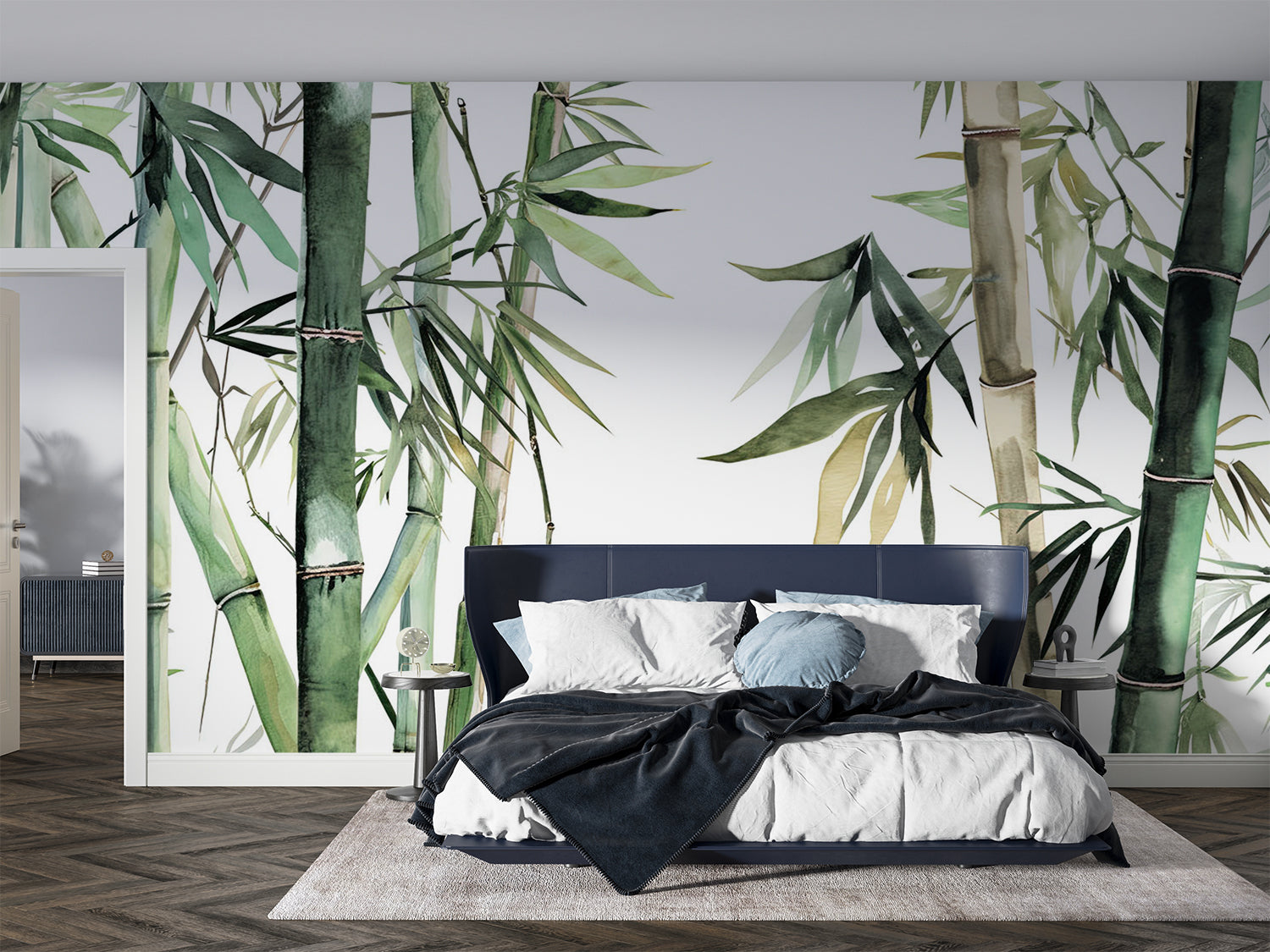 Papier Peint Feuillage Bambou