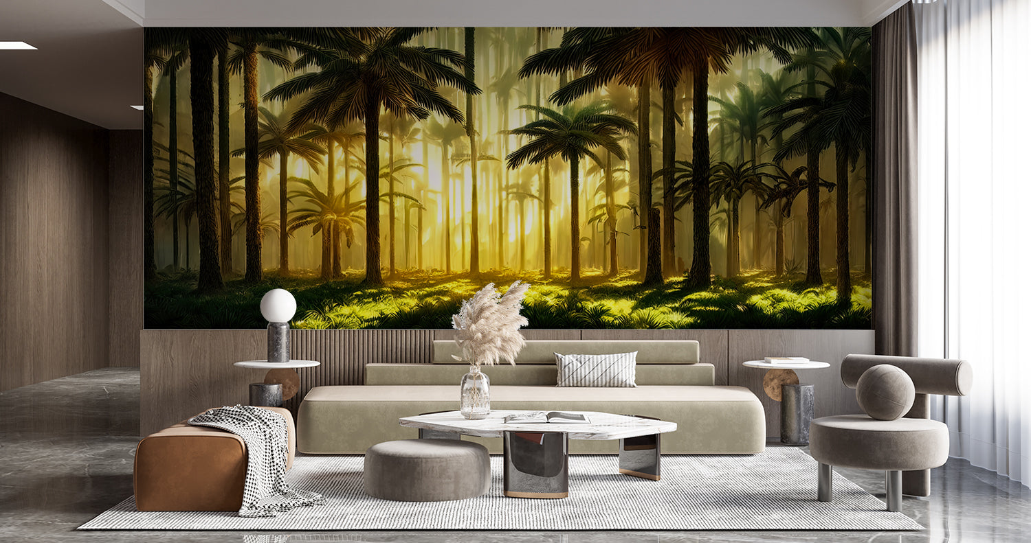 Papier Peint Foret 3D