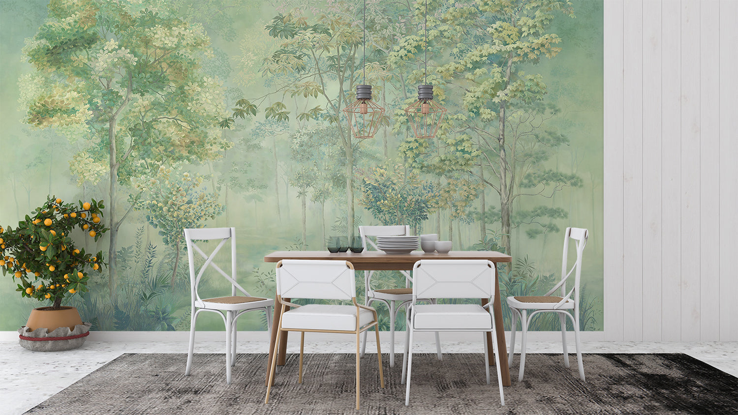 Papier Peint Fresque Foret