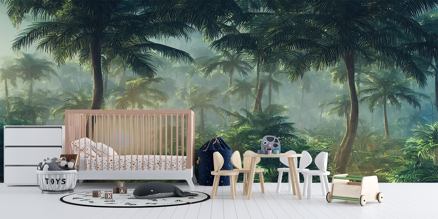 Papier Peint Panoramique Foret Tropicale