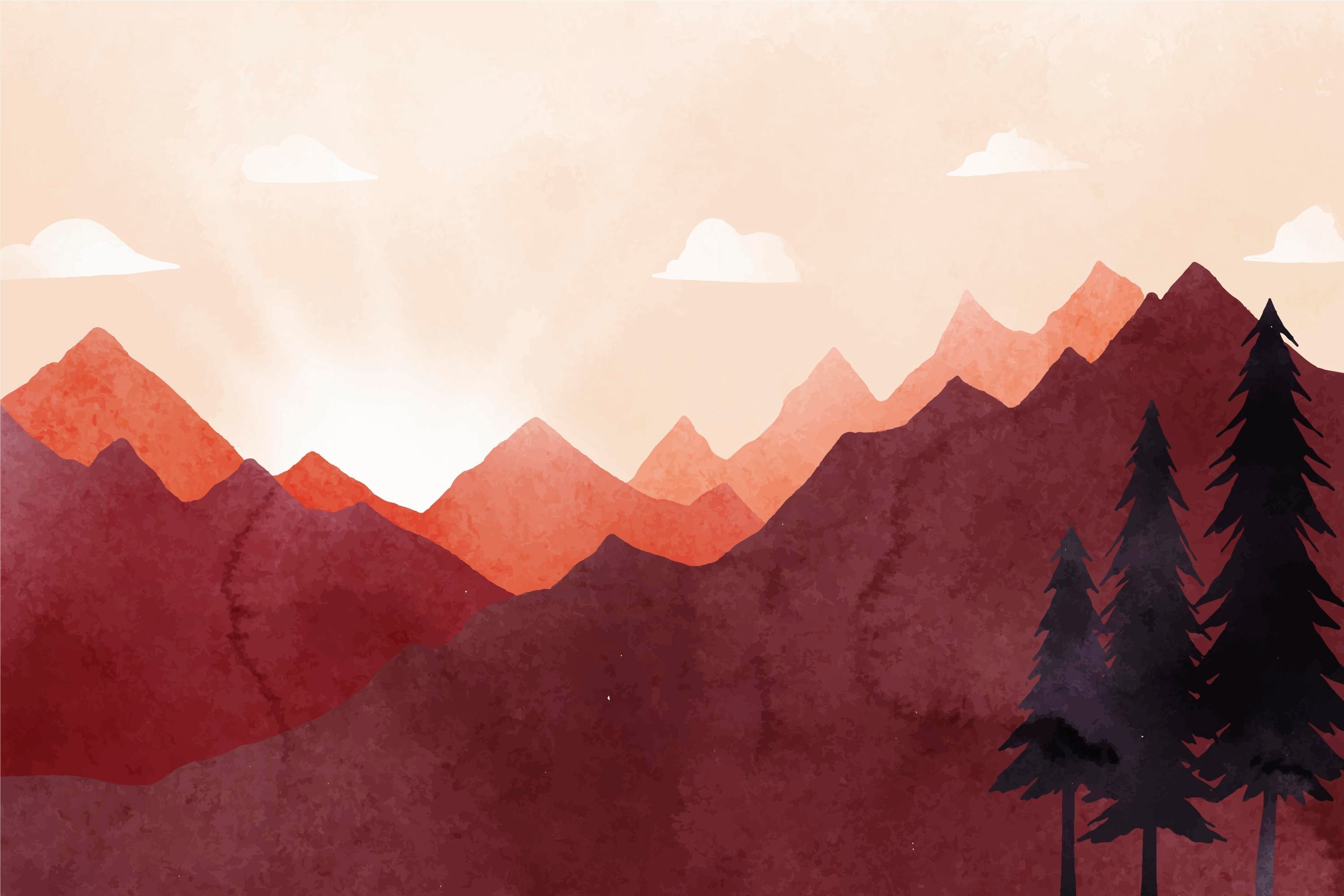Papier Peint Pour Chalet Montagne