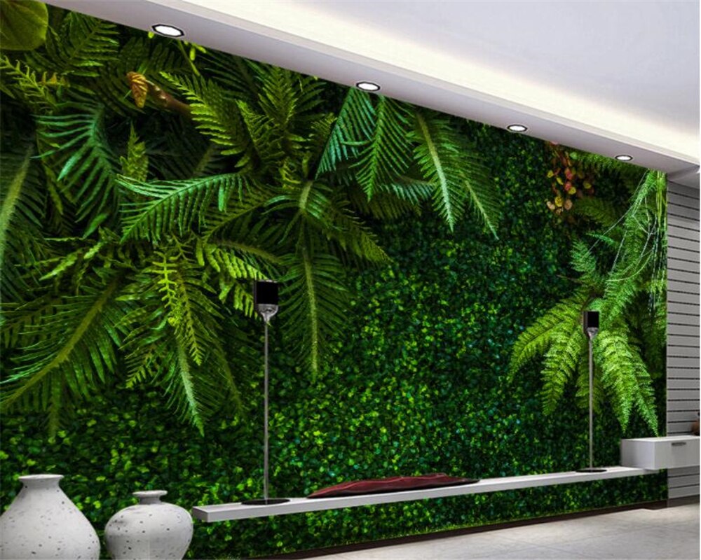 Trompe-l'oeil behang